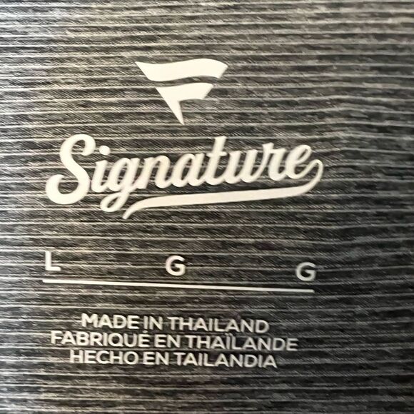 Alabama Crimson Tide size Large Signature Gray Textured hooded Sweatshirt - Picture 2 of 7